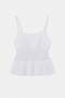 Beyaz Pilise ve Gipe Detaylı Dokuma Bluz TWOSS26BZ00687 - 3
