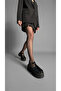 Black Thick Sole Women's Sandals P9025