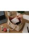 Heart Square Mini Makeup Bag – Wallet Type Zipper Organizer - 5