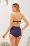 High Waist Recovery Bikini Set Purple - 7