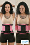 Premium Series Instant Fit Look Sauna Belt Thermal Strap Waist Corset Sweat Belt Waist Belly Tummy Toner Tightener Non-Slip Breathable Body Shaper Sports Fitness Belt - 3
