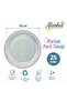 Shiny Party, Birthday Cardboard Plate 18 cm 25 Pieces
