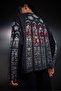 Men's Black Shadow of Sltr Boxy Fit Long Sleeve Tshirt - 2