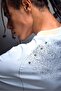Men's White Prelude Printed Oversized Tshirt - 2