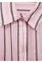 Ramie Striped Shirt - 7