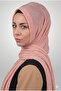 Practical Pleated Shawl Ready-To-Wear Organic Powder Color Sponge Model - 2