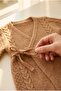 Baby Kimono Lace-Up Knitted Jumpsuit Knitwear 0-1 Years Unisex - 6
