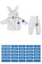 Plush Hooded Set for Baby Girl - Stl6781 - 7