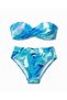 Strapless Bikini Set — Knot Detail, High Waist, Push-Up Padding, Suitable for All Body Types - 3
