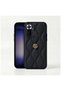 Xiaomi Redmi Note 10 Pro Max Compatible Case Zebana Camellia Leather Case Black
