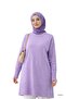 Lila Crew Neck Oversize Knitwear Tunic - 8