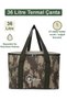 36 Liter Thermal Insulated Zippered Classic Camping Picnic Thermos Hot Cold Thermal Bag - 2