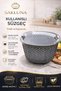 Bowl Set with Strainer Gril |   Bpa Free Healthy Vegetable and Fruit Washing and Draining Container