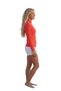 Women's Long Sleeve Swimwear Swimmer Top - Sun Uv Protective Rash Guard - 3