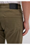 Martin Olive Green Comfort Gabardine Trousers 0037888046 - 7