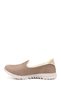 Women/Girls Beige Knitwear Memory Foam Sole Comfort Sneaker - 5