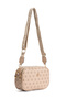 Women's Shoulder and Crossbody Bag with 2 Compartments, Daily Stylish Patterned Handbag