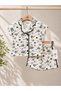 Baby Boy Striped Cotton Top and Bottom Pajama Set - 2