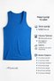 12 Pieces Men's Combed Cotton Classic Strappy Solid Colored Undershirt - 6