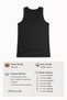 12 Pieces Men's Combed Cotton Classic Strappy Solid Colored Undershirt - 3