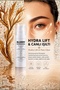 Professional Brightening Eye Contour Cream 15 ml - Caffeine & 8D Hyaluronic Acid (Hyaluronic Acid) - Anti-Puffiness and Anti-Dark Circles, Anti-Wrinkle Care - 5