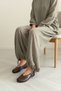 Ballerina Women's Ballet Flats Casual Brown Leather Genuine - 4