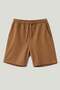 Corduroy Shorts Brown - 3