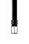 Genuine Leather Black Patent Leather 3.5 cm Men's Fabric Trouser Belt - 6