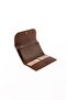 Women's Genuine Leather Large Wallet with Snap Closure Rfid Protected Charlotte Tan - 3