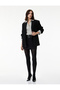 Slim Fit A-Line Belted Mini Skirt