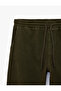 Cotton Pocketed Loose Fit Jeans with Tie Waist - 4