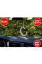 Silver Stone Rear View Mirror Pendant Ornament Letter C