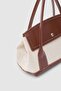 Suede Garnili Canvas Handbag and Crossbody Bag - 7