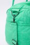 Kaff Green Crinkle Fabric Waterproof Sports and Travel Bag with Shoe Compartment 0818 and Front Pocket - 7