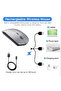 Rechargeable Wireless Bluetooth Mouse - 8