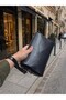 Money Bag with Combination Lock, Phone Card Holder Compartment, Handheld Portfolio Wallet, Premium 100% Genuine Leather - 4