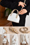Original Women's Mini Hand and Shoulder Bag with Cross Adjustable Strap Small Size Minimal Shoulder Bag - 4