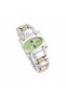 Steel Cord Green Dial Vintage Women Wristwatch 2 Years Machinery Warranty - 3