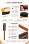 Professional Beard Combing and Men's Hair Brush - 2