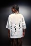 Men's White Suffer Patch Oversize Tshirt - 2
