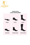 Bamboo Women's Socks Navy Blue 6-Piece, Washable, Seamless Toe - 3