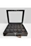 Custom-made watch box, wood grain design, set of 15. - 5