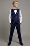 Boy's Slim Fit Suit with Vest 2-Piece Set / Without Shirt_Mnvs8014