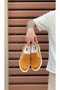 BA0339 Laceless Velvet Mustard White Sole Casual Men's Shoes - 5