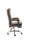 Scaun de birou, gri taupe, material textil - 3
