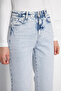 Palazzo Denim Pantolon - 6