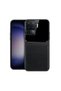 Oppo A94 Compatible Case Lens Leather Case Black