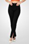 Women Regular Fit Plain Stretchable Denim, Black