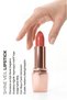Shine Veil Glossy Lipstick 08 Moisturizing Smooth Plump Lip Effect Lipstick - 5