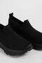 Women's Black Knitwear Sneaker Byndsnkk30 - 5